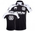 VENUM "JOSÉ ALDO JUNIOR SIGNATURE UFC 156" POLO - BLACK/WHITE